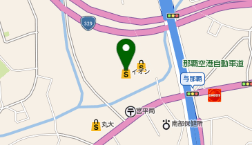 coca イオン南風原店の地図画像