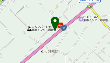 桂花ラーメン 熊本インター店の地図画像