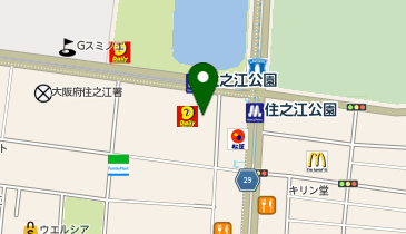 ジモティースポット大阪 住之江店の地図画像