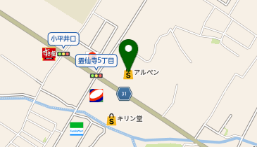スポーツデポ栗東店の地図画像