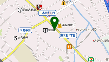 どんどん亭 大野城店の地図画像