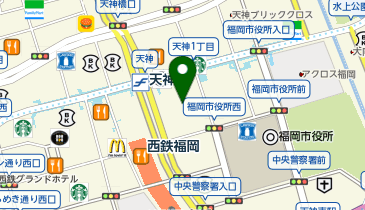 Yoajung ONE FUKUOKA BLDG店の地図画像