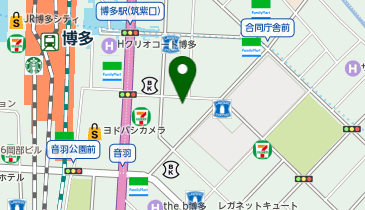 【6/13オープン】餃夢中 博多駅筑紫口店の地図画像