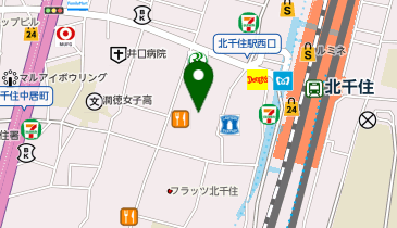 しゃにむに 北千住本店の地図画像