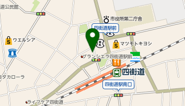 La Croixの地図画像