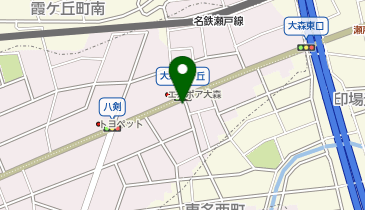 【6/15オープン】日々担々 守山店の地図画像