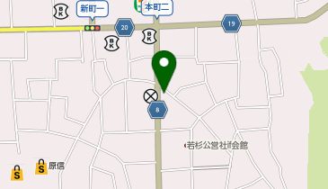 Cham cafeの地図画像