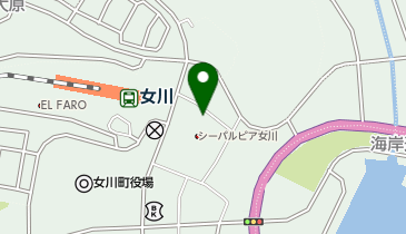 女川銀鮭広報部の地図画像