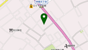 ジョイフル本田資材館北本中丸店の地図画像