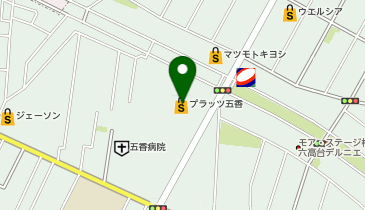 ロピア 松戸五香店の地図画像