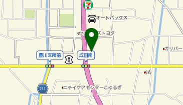 元祖どないや 小田原店の地図画像