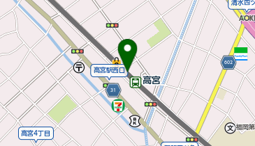 にしてつストア 高宮店の地図画像