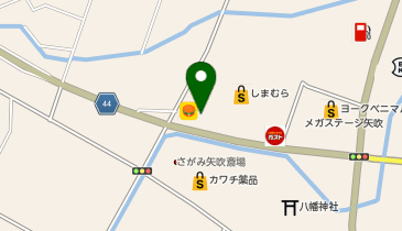 カットハウスひかり 矢吹店の地図画像