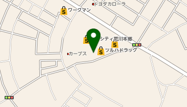カットハウスひかり 荒川本郷店の地図画像