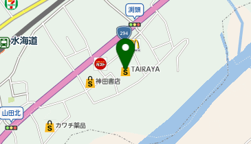 カットハウスひかり 水海道淵頭店の地図画像