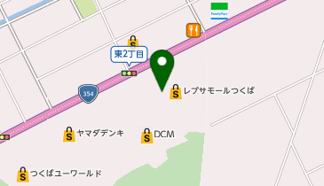 カットハウスひかり つくば梅園店の地図画像