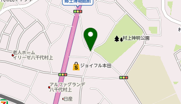 シャンプーカットアルファの地図画像