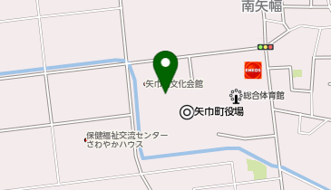 リサイクルモア 矢巾店の地図画像