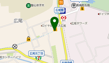 明治屋 広尾ストアーの地図画像