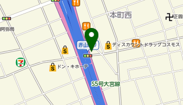 トレファクスタイル 新大宮バイパス与野店の地図画像