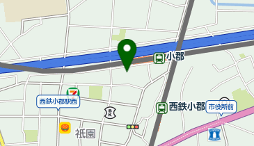 にしてつストア レガネット小郡店の地図画像