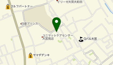 見沼大師 感応院の地図画像