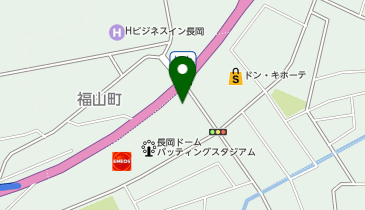 クレーンゲームNAGAOKA(くれげーながおか)の地図画像