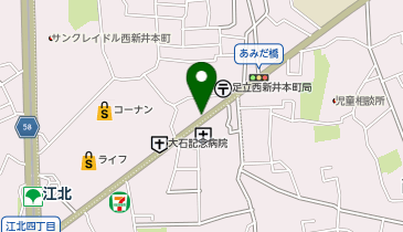cafe(カフェ) ミニベロ空の地図画像