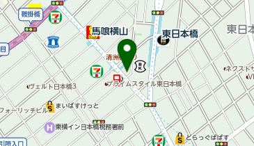 わたしのゴルフ 馬喰横山店の地図画像