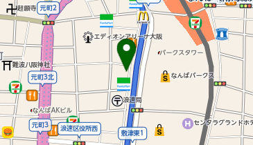 ANERA(アネラ) 難波の地図画像