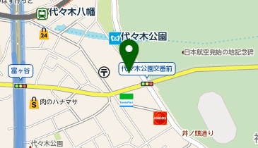 ヒロック初等部 代々木校の地図画像