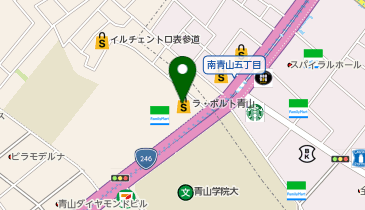 インド料理ムンバイ ラ・ポルト青山店+The India Tea Houseの地図画像