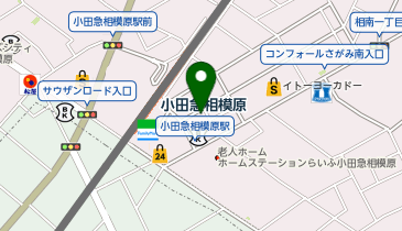 相模カレー食堂の地図画像