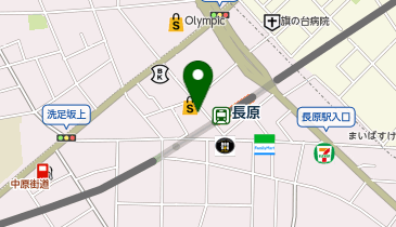 麺屋FLOW 長原店の地図画像