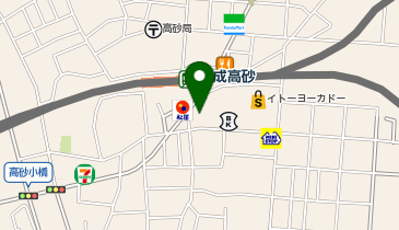 【6/17オープン】からあげ金星 京成高砂店の地図画像