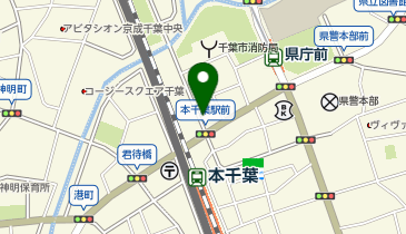本千葉 泰昇軒の地図画像