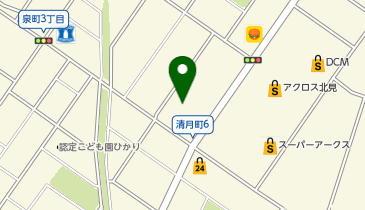 OHO塩パン専門店の地図画像