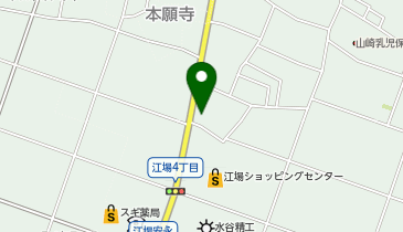 てりは菓子店の地図画像