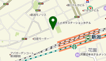 餃夢中 新潟駅前店の地図画像