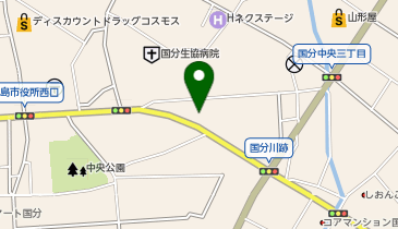 【7/10オープン】油そば専門 兎 国分中央店の地図画像