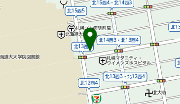【7/10オープン】リトルスプーン 北大病院前店の地図画像
