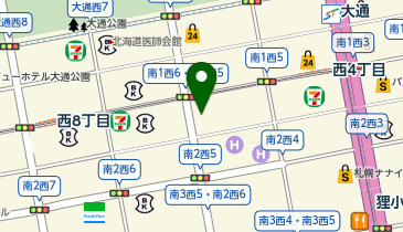 Cream de Betsukai Milk Standの地図画像