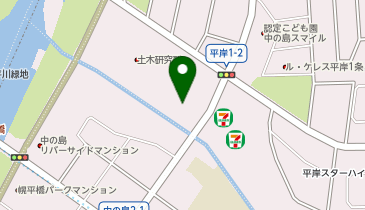 さくら平岸 街仲食堂 by ジーバーFOODの地図画像