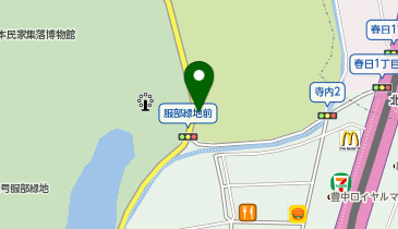 水春キッチンの地図画像