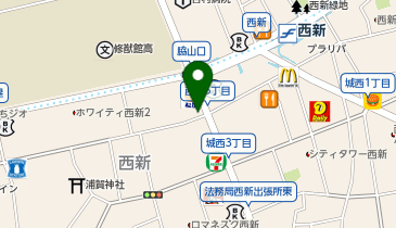 Chill Cake 西新店の地図画像
