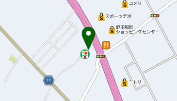 壱角家 野田蕃昌店の地図画像