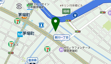 【7/6オープン】餃子といえば芭莉龍 茅場町の地図画像