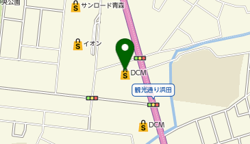 【7/4オープン】AUTO IN 青森中央店の地図画像