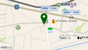 クラブピラティス 聖蹟桜ケ丘の地図画像