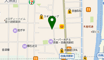 オッシュマンズ RUN&FITNESS 京都店の地図画像
